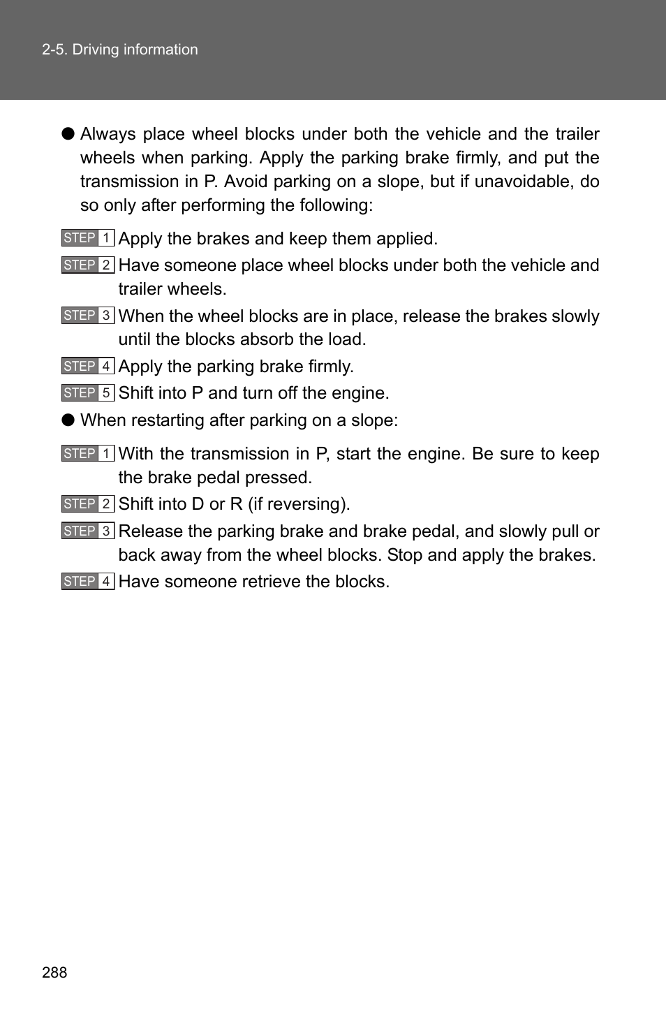 TOYOTA 2011 4Runner User Manual | Page 312 / 697