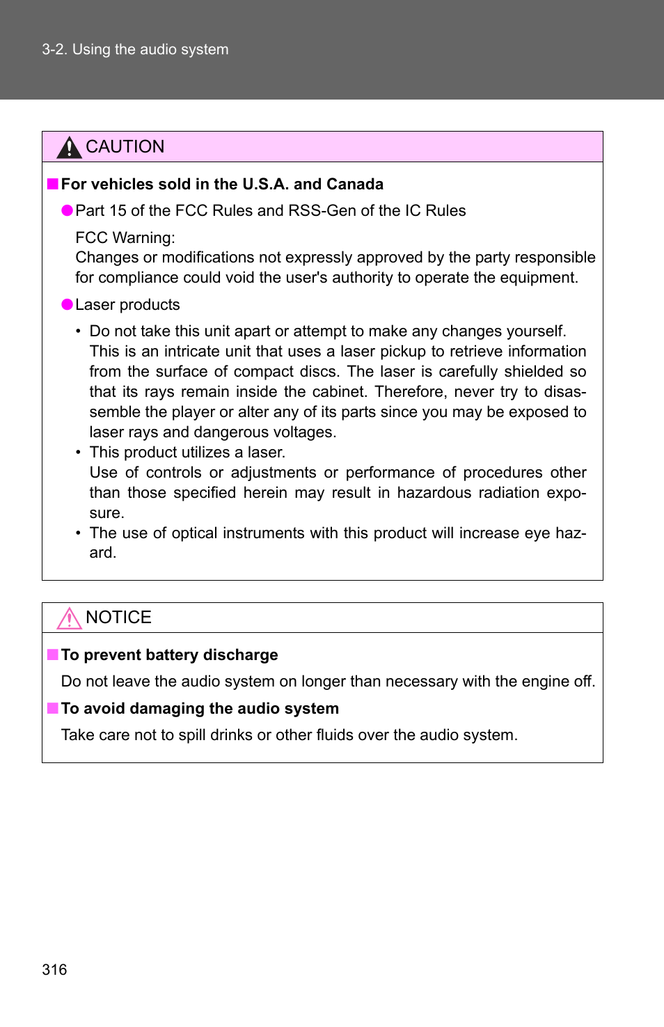 TOYOTA 2011 4Runner User Manual | Page 338 / 697