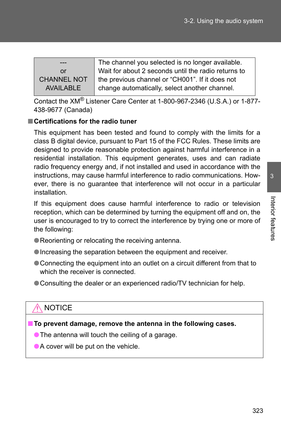 TOYOTA 2011 4Runner User Manual | Page 345 / 697