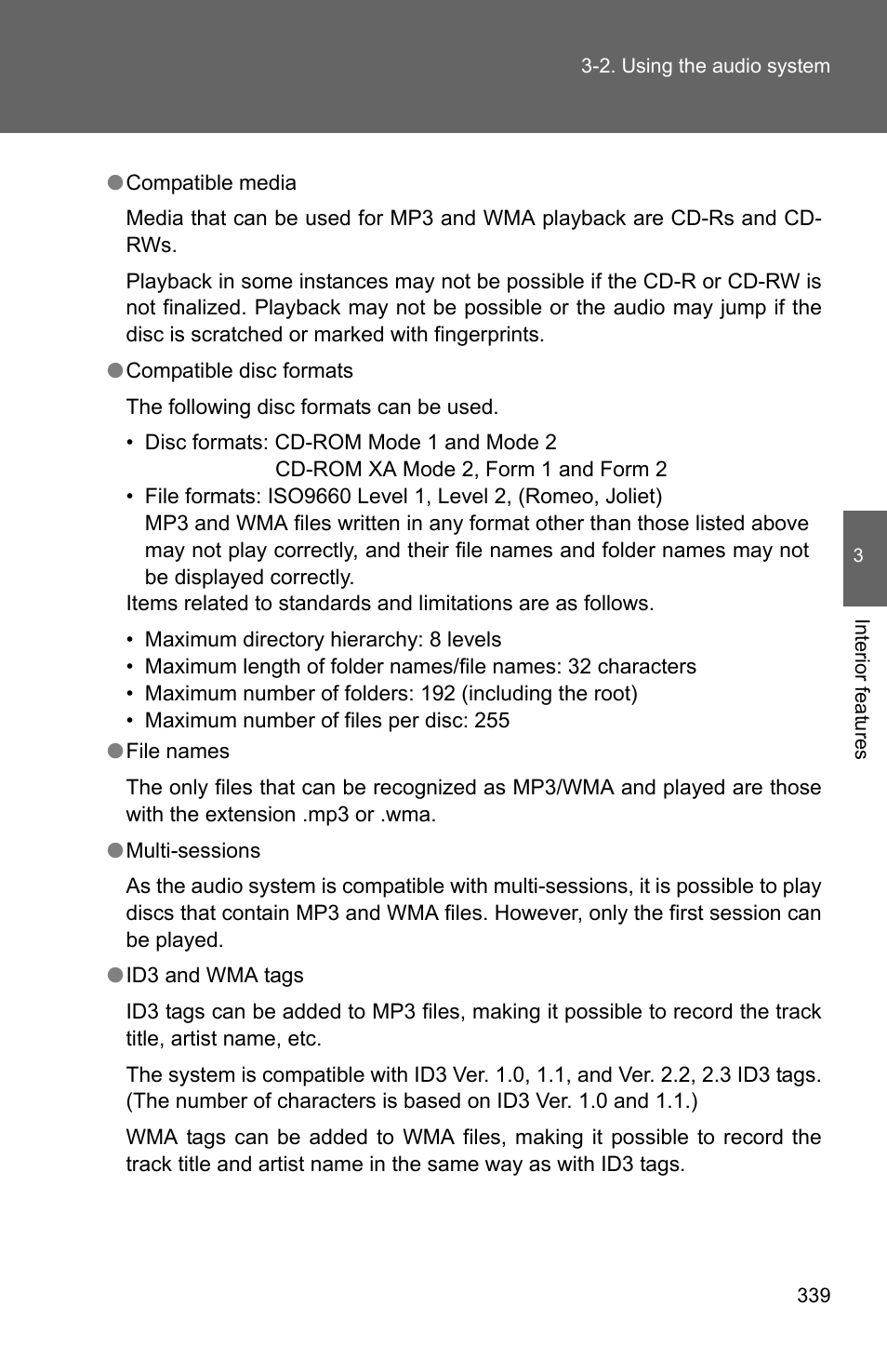 TOYOTA 2011 4Runner User Manual | Page 361 / 697