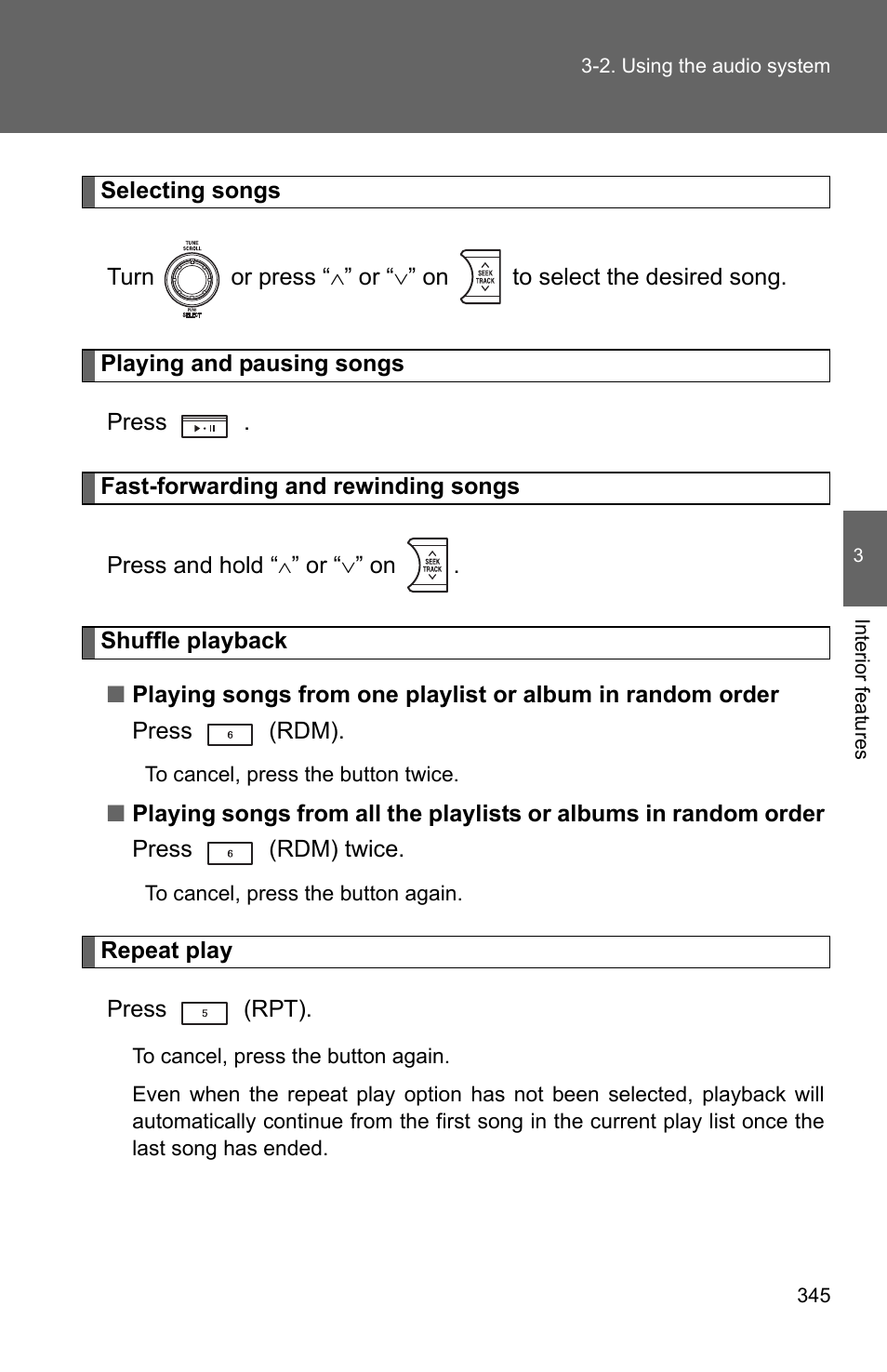 TOYOTA 2011 4Runner User Manual | Page 367 / 697