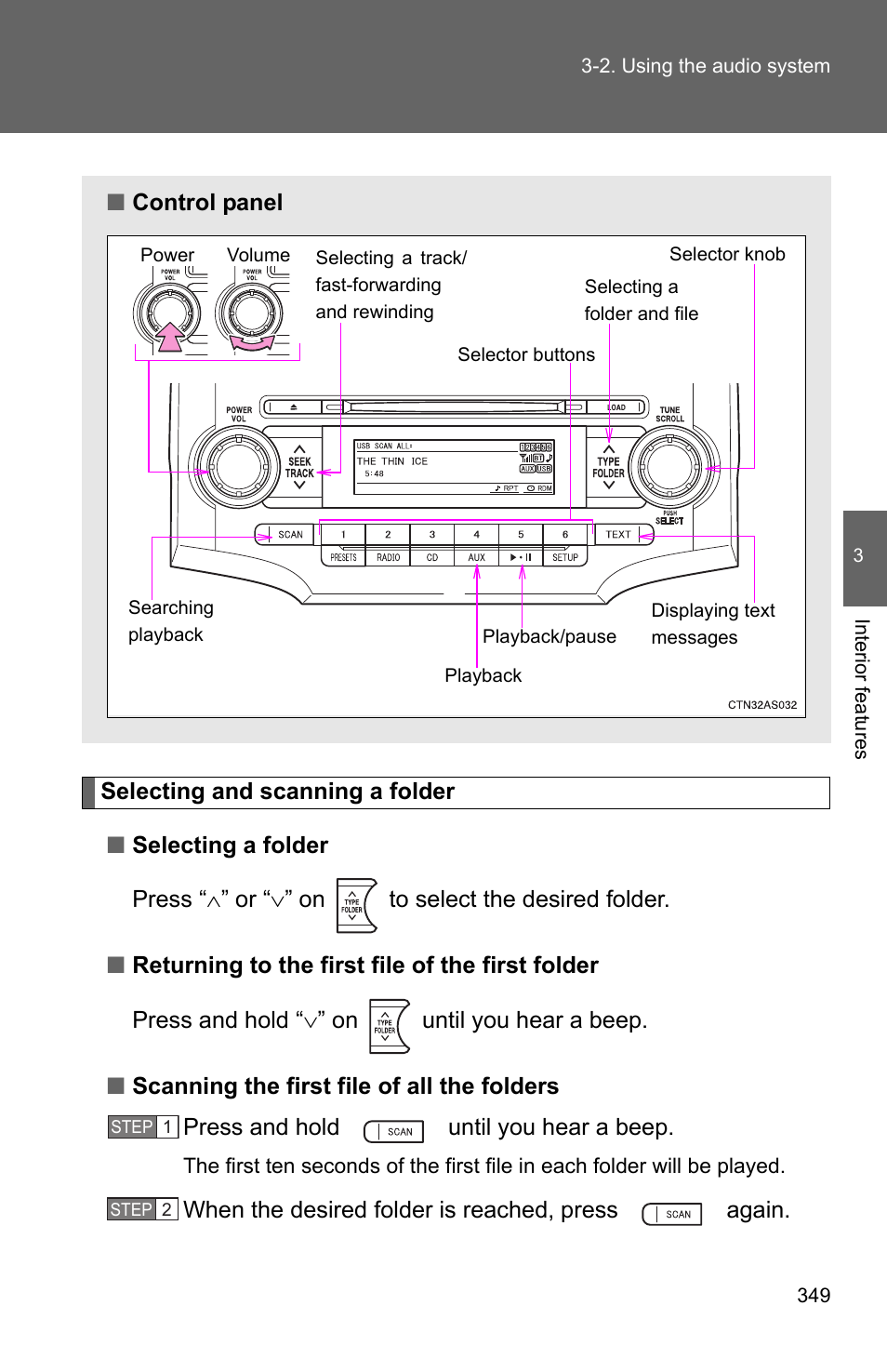 TOYOTA 2011 4Runner User Manual | Page 371 / 697