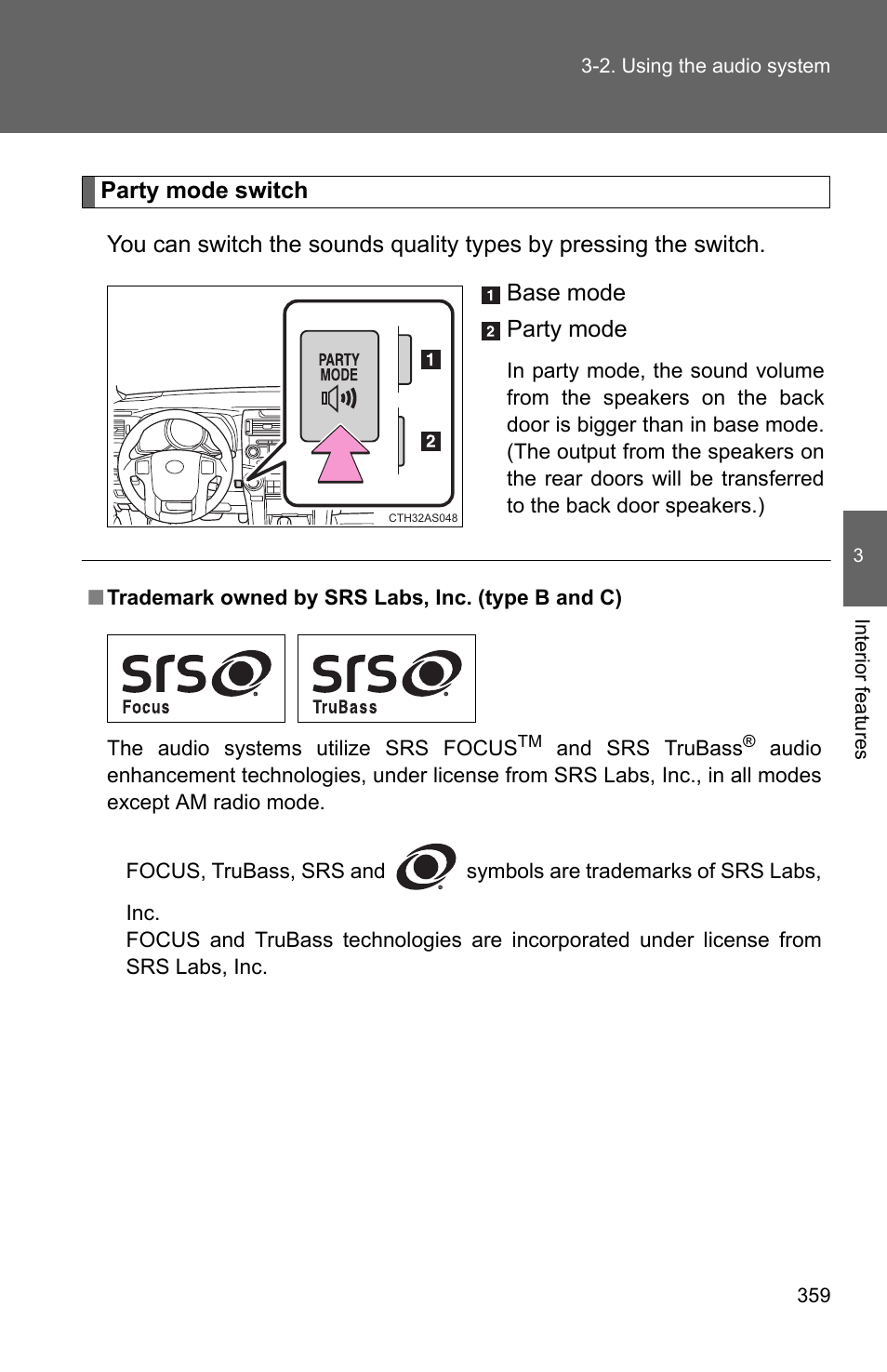 TOYOTA 2011 4Runner User Manual | Page 381 / 697