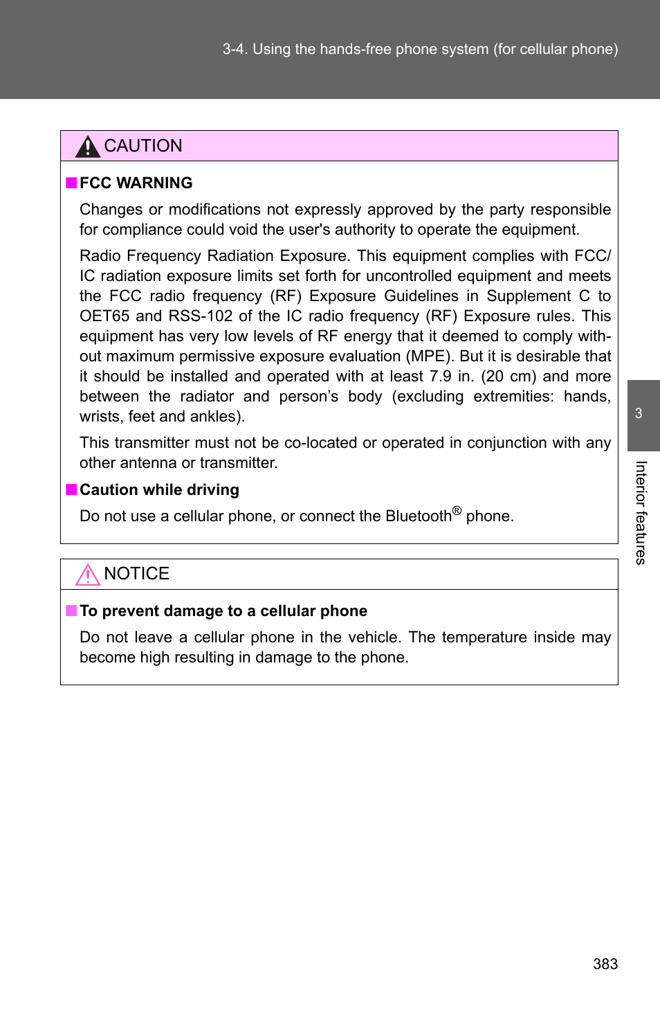 TOYOTA 2011 4Runner User Manual | Page 405 / 697