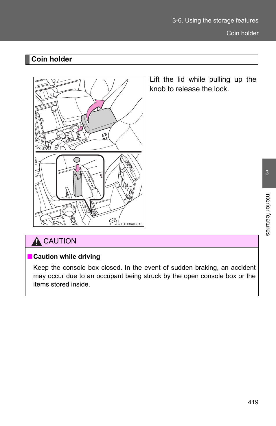 Caution | TOYOTA 2011 4Runner User Manual | Page 441 / 697