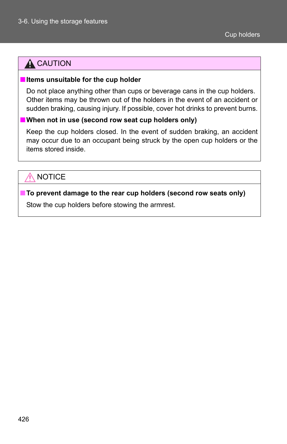 TOYOTA 2011 4Runner User Manual | Page 448 / 697