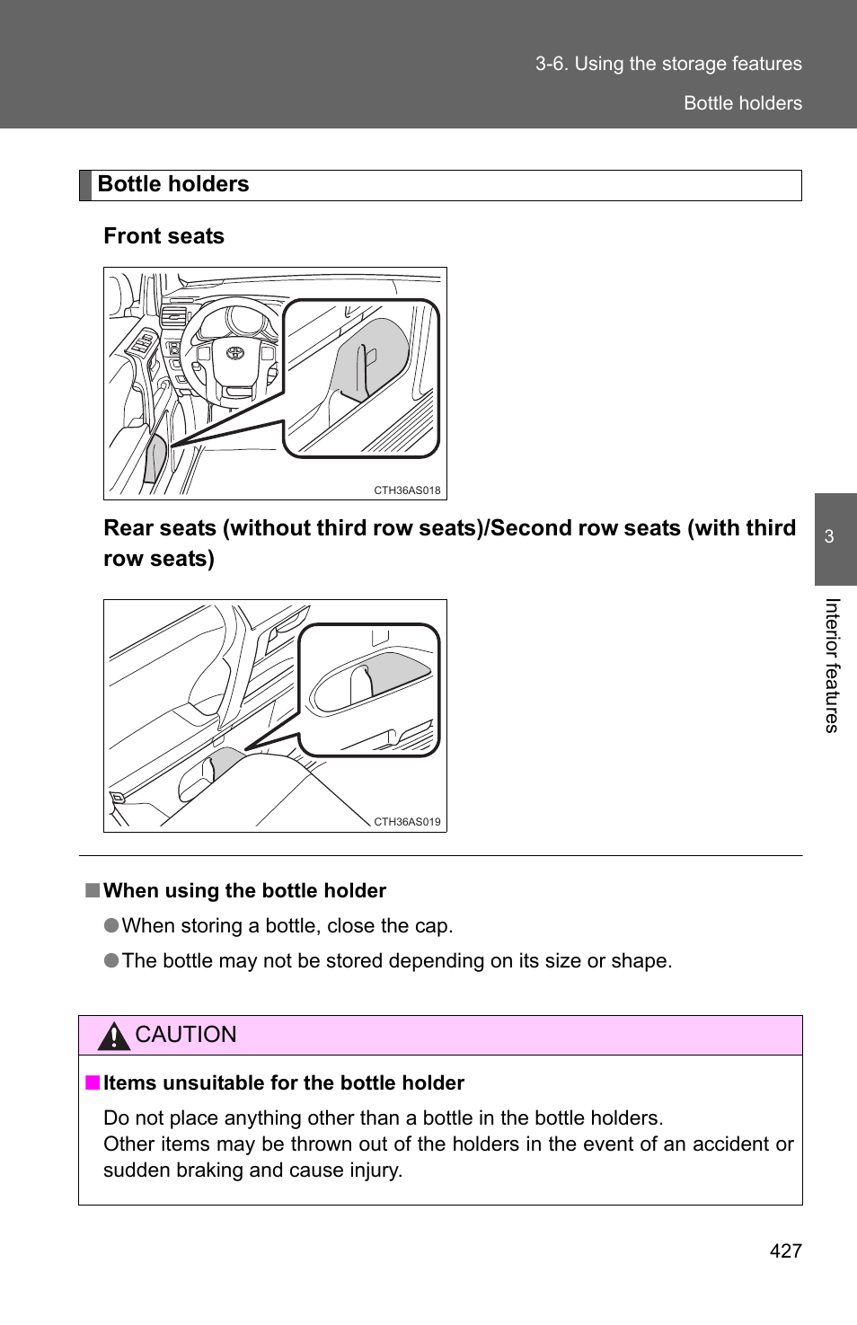 Caution | TOYOTA 2011 4Runner User Manual | Page 449 / 697