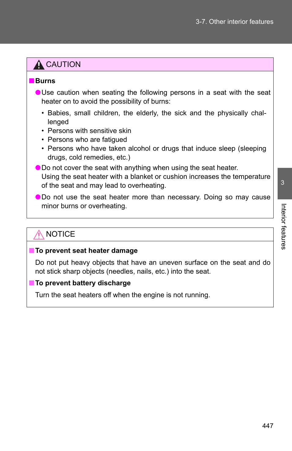 TOYOTA 2011 4Runner User Manual | Page 469 / 697