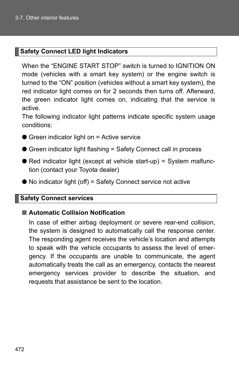 P. 472) | TOYOTA 2011 4Runner User Manual | Page 494 / 697