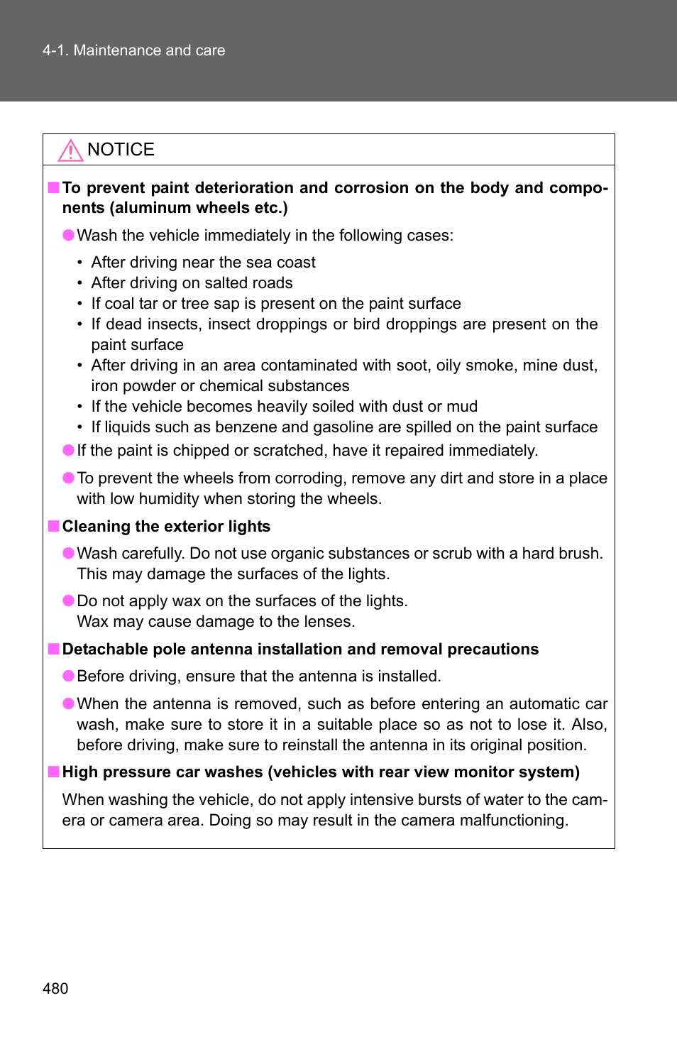 TOYOTA 2011 4Runner User Manual | Page 501 / 697