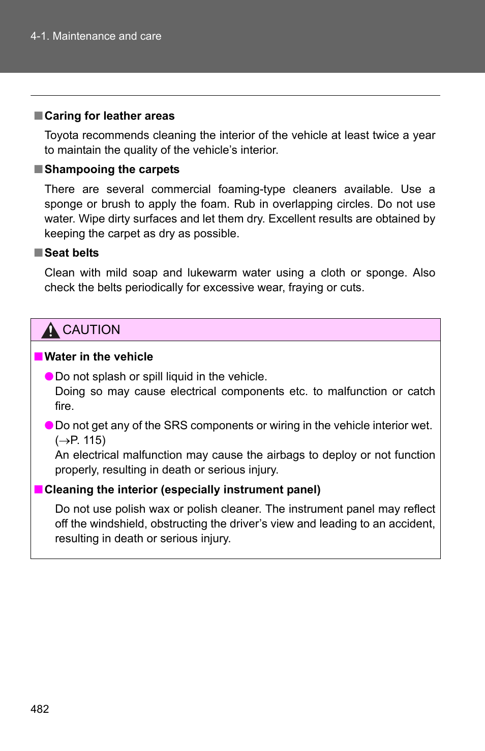 TOYOTA 2011 4Runner User Manual | Page 503 / 697