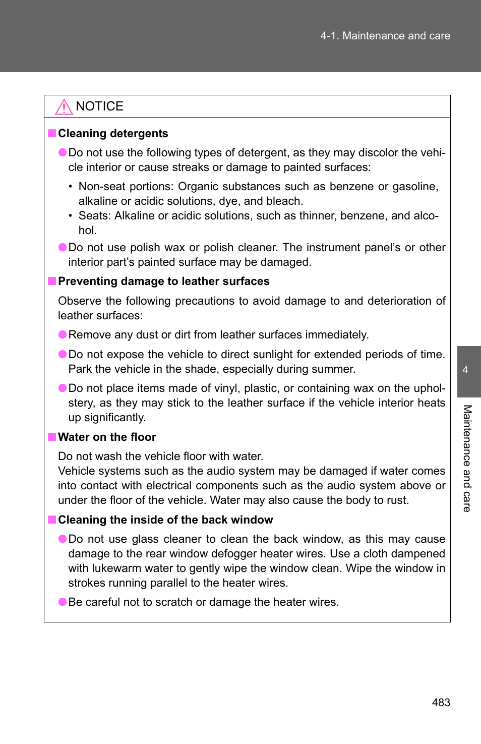 TOYOTA 2011 4Runner User Manual | Page 504 / 697