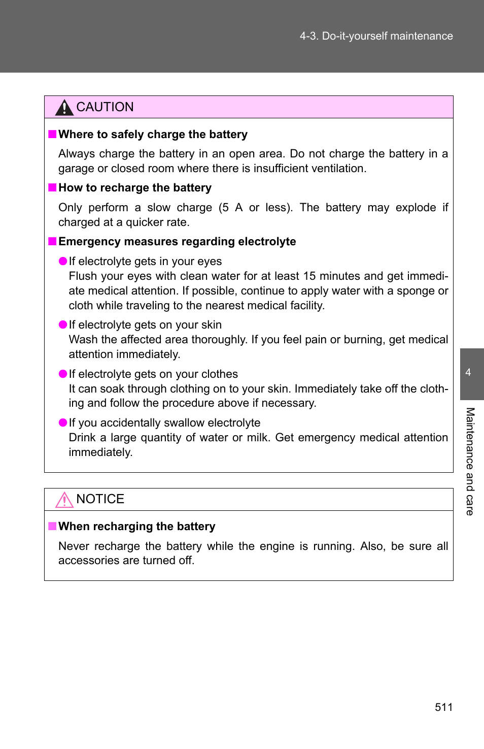 TOYOTA 2011 4Runner User Manual | Page 532 / 697