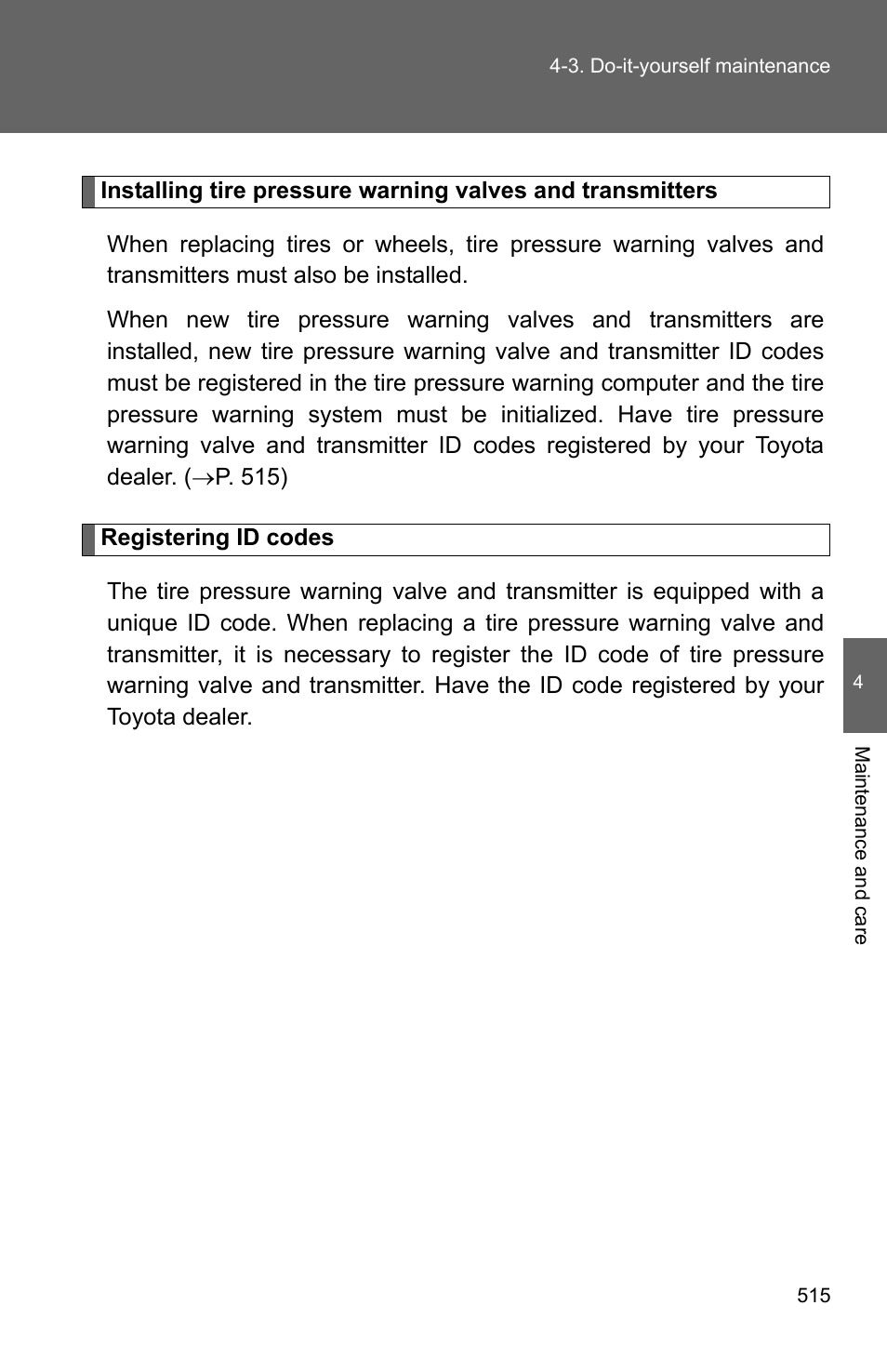 TOYOTA 2011 4Runner User Manual | Page 536 / 697