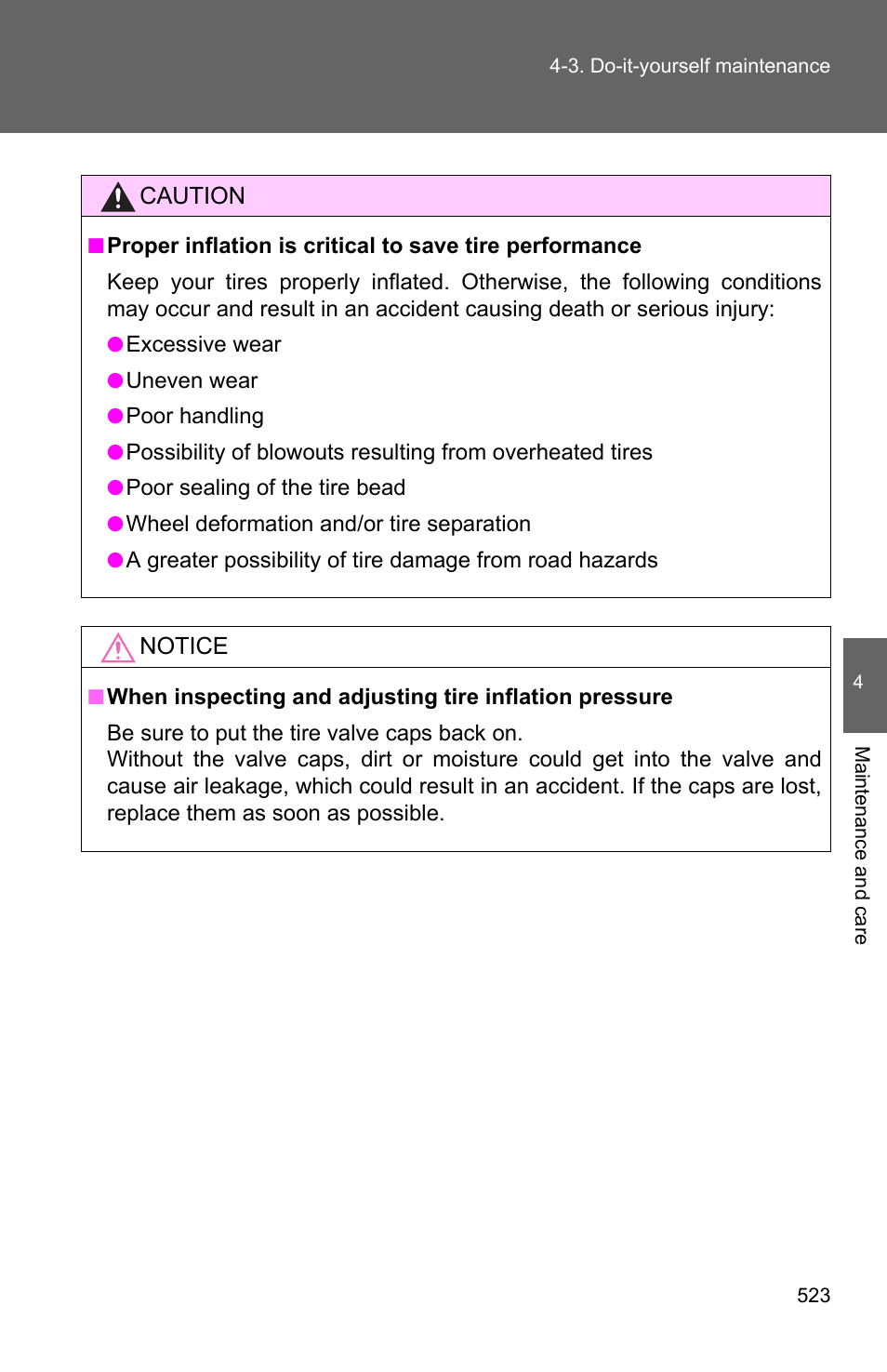 TOYOTA 2011 4Runner User Manual | Page 544 / 697