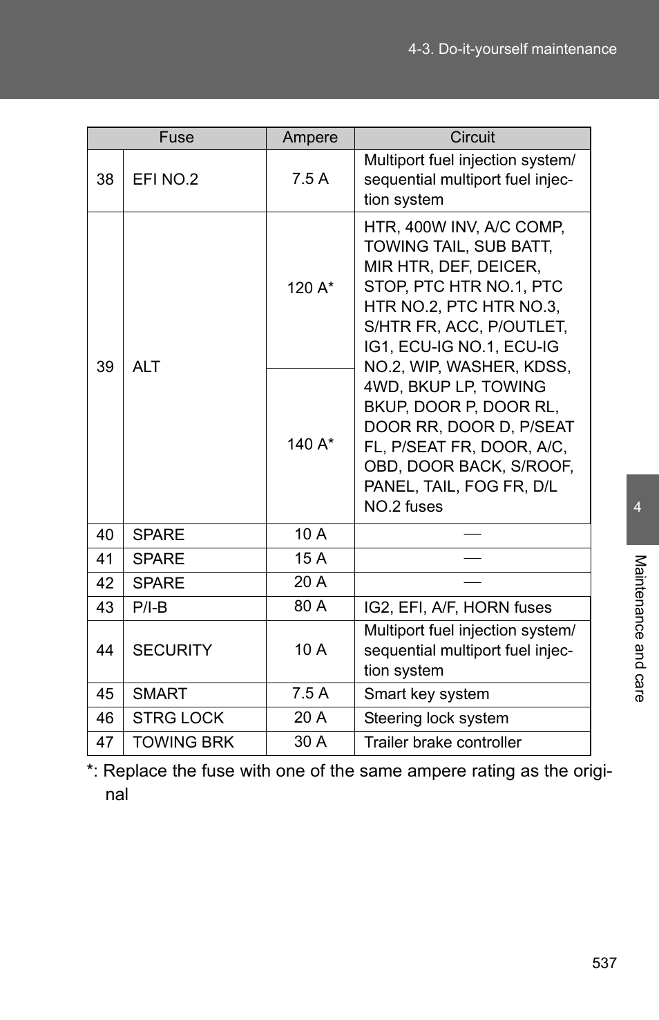 TOYOTA 2011 4Runner User Manual | Page 558 / 697