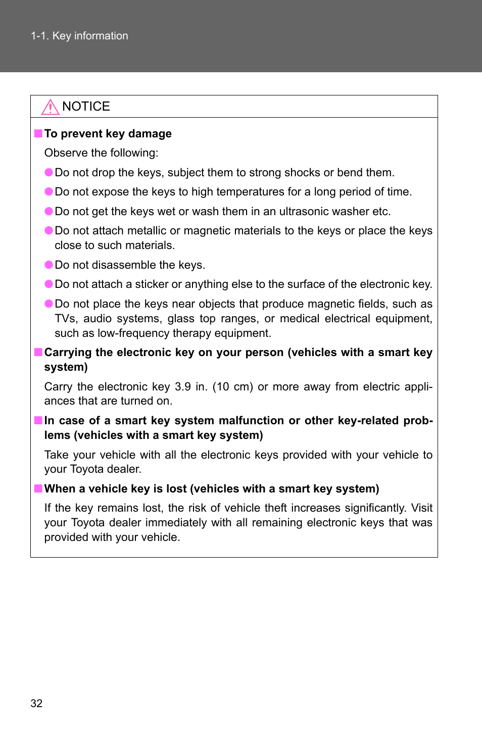 TOYOTA 2011 4Runner User Manual | Page 57 / 697