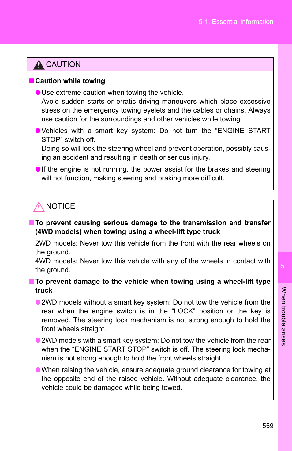 TOYOTA 2011 4Runner User Manual | Page 579 / 697