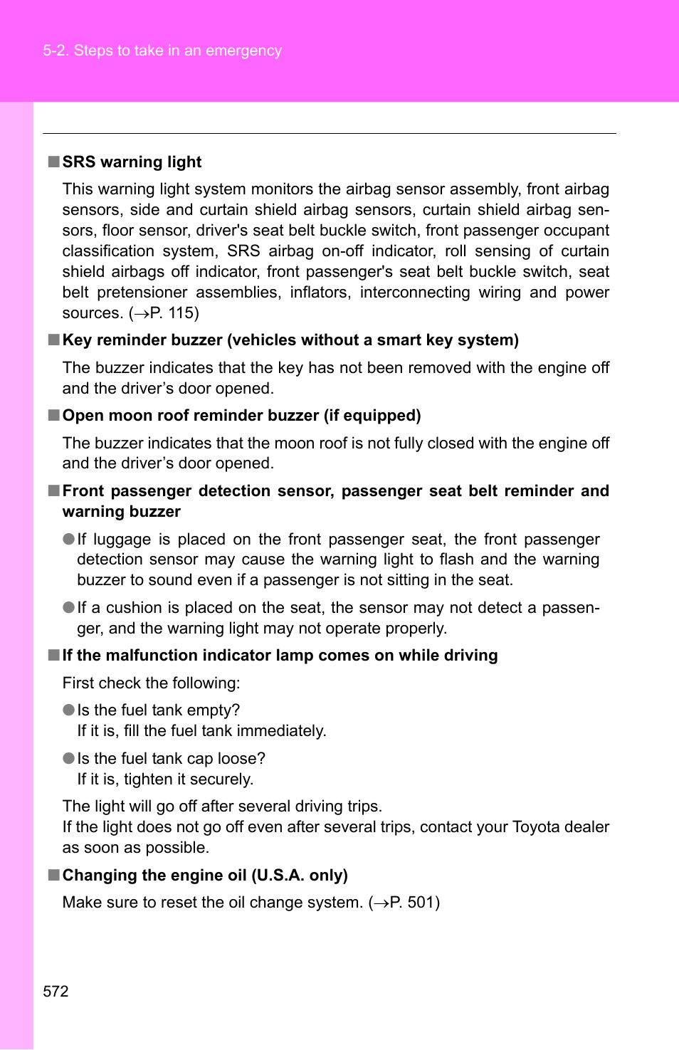 TOYOTA 2011 4Runner User Manual | Page 592 / 697