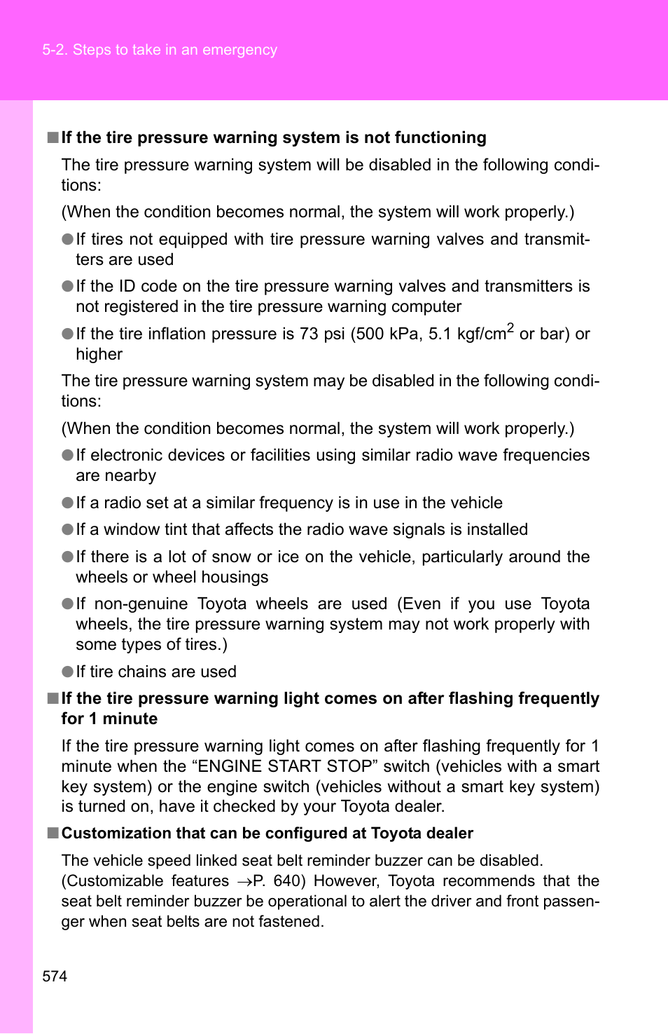 TOYOTA 2011 4Runner User Manual | Page 594 / 697