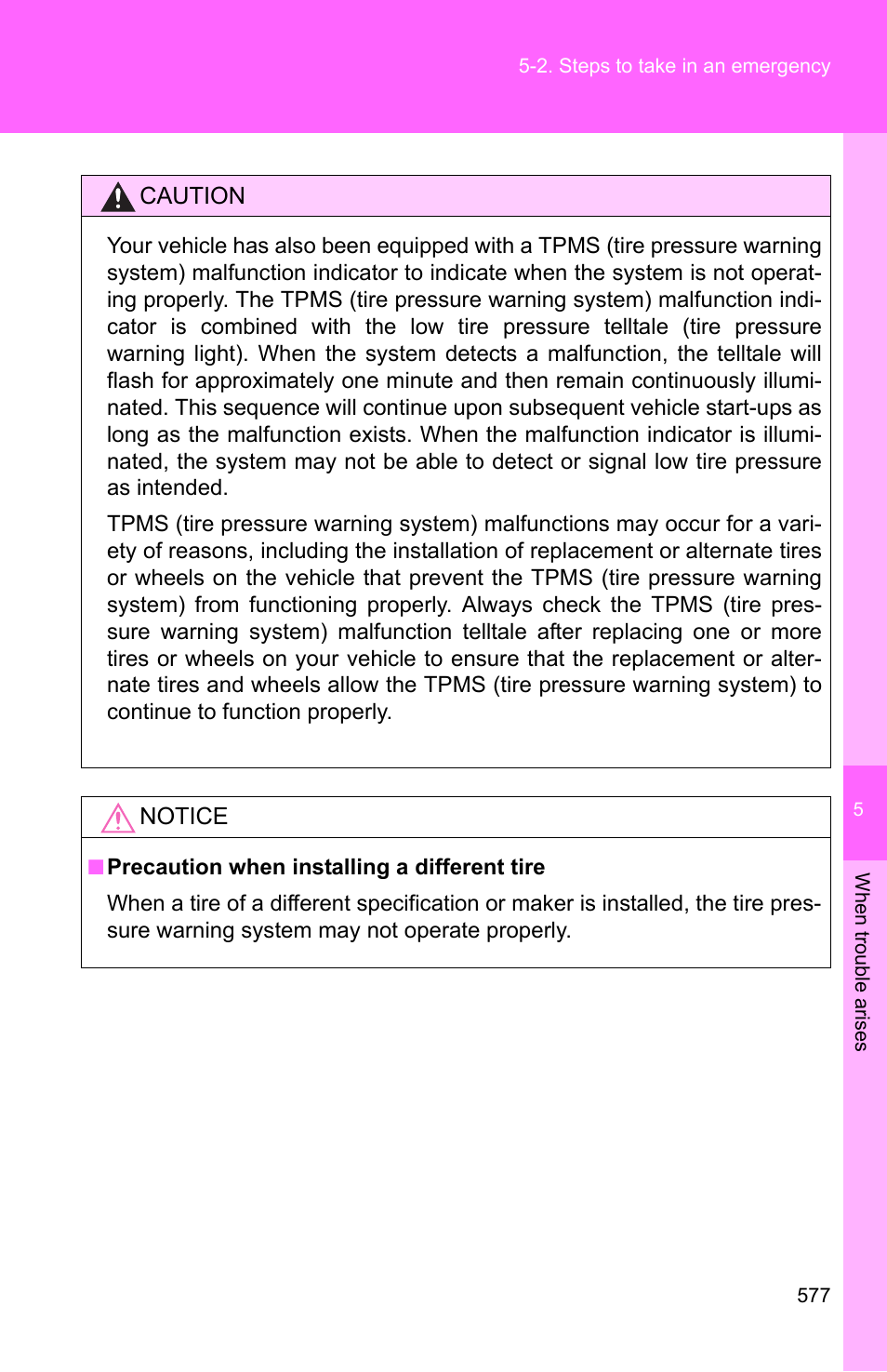 TOYOTA 2011 4Runner User Manual | Page 597 / 697