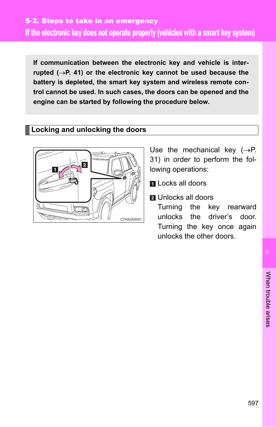 TOYOTA 2011 4Runner User Manual | Page 617 / 697