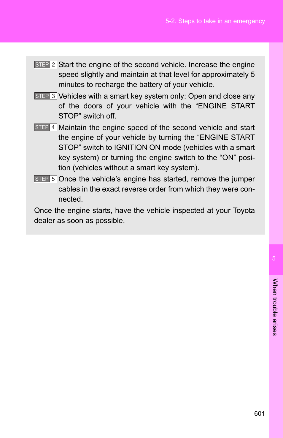 TOYOTA 2011 4Runner User Manual | Page 621 / 697