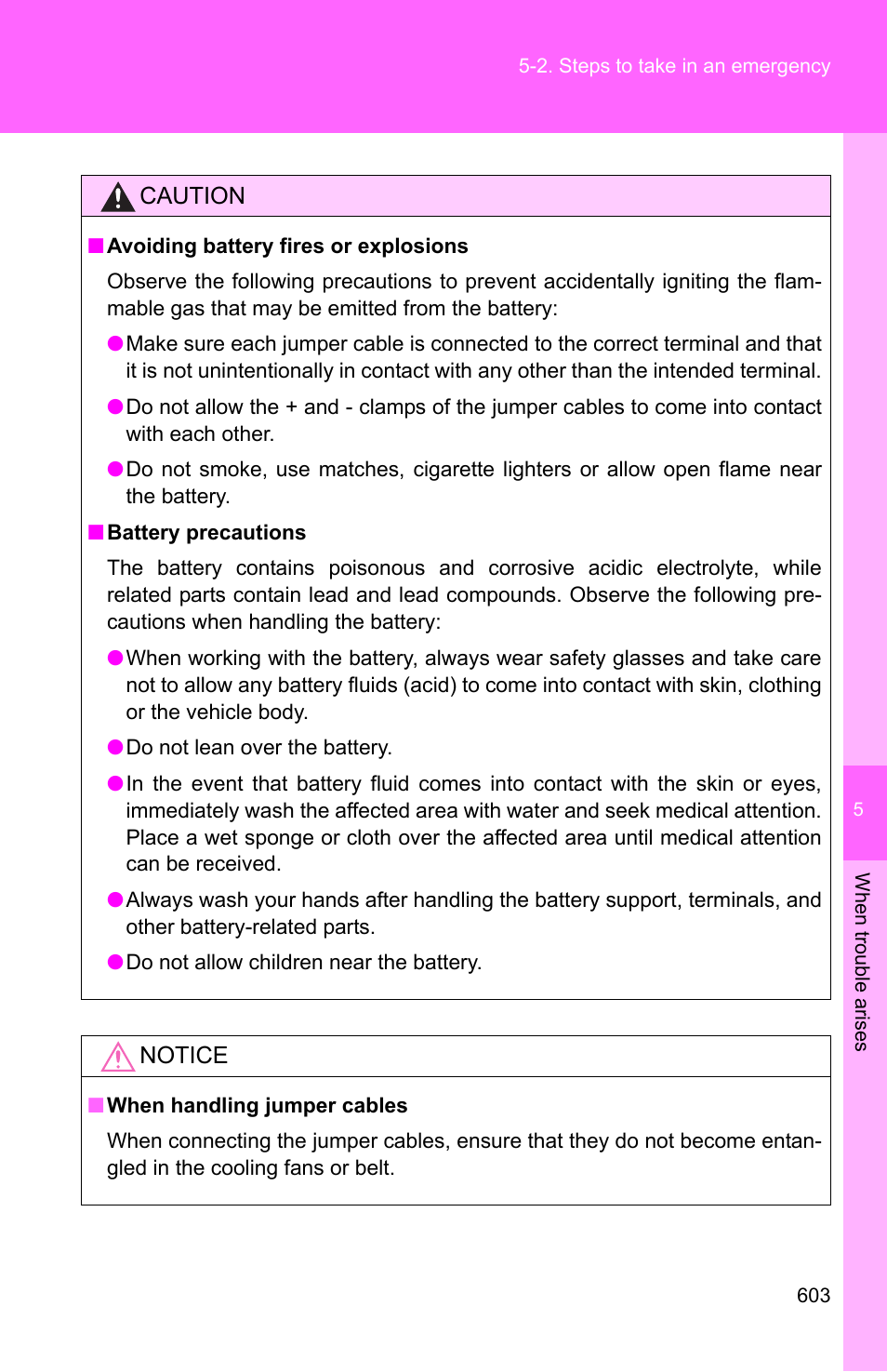 TOYOTA 2011 4Runner User Manual | Page 623 / 697