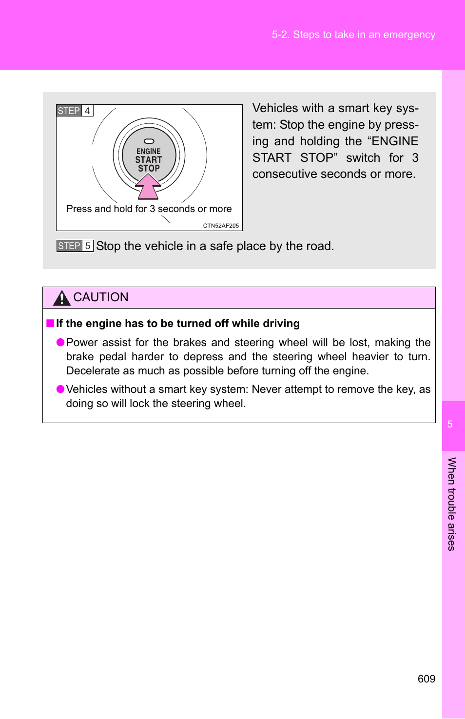 Caution | TOYOTA 2011 4Runner User Manual | Page 629 / 697