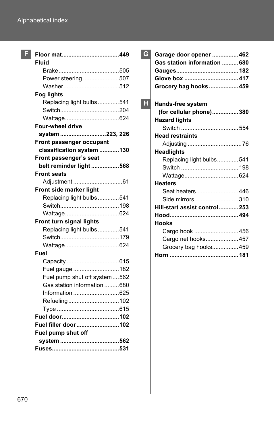 TOYOTA 2011 4Runner User Manual | Page 687 / 697