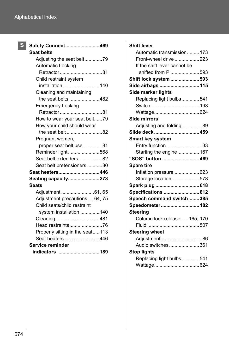 TOYOTA 2011 4Runner User Manual | Page 691 / 697