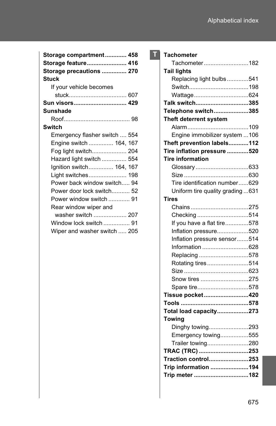 TOYOTA 2011 4Runner User Manual | Page 692 / 697