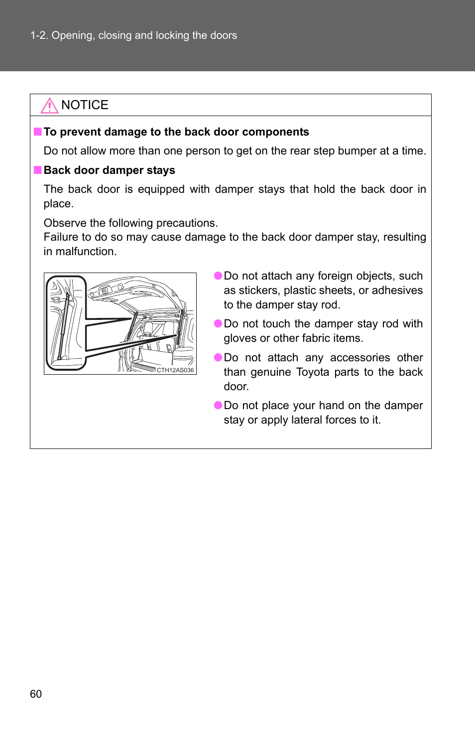 Notice | TOYOTA 2011 4Runner User Manual | Page 85 / 697