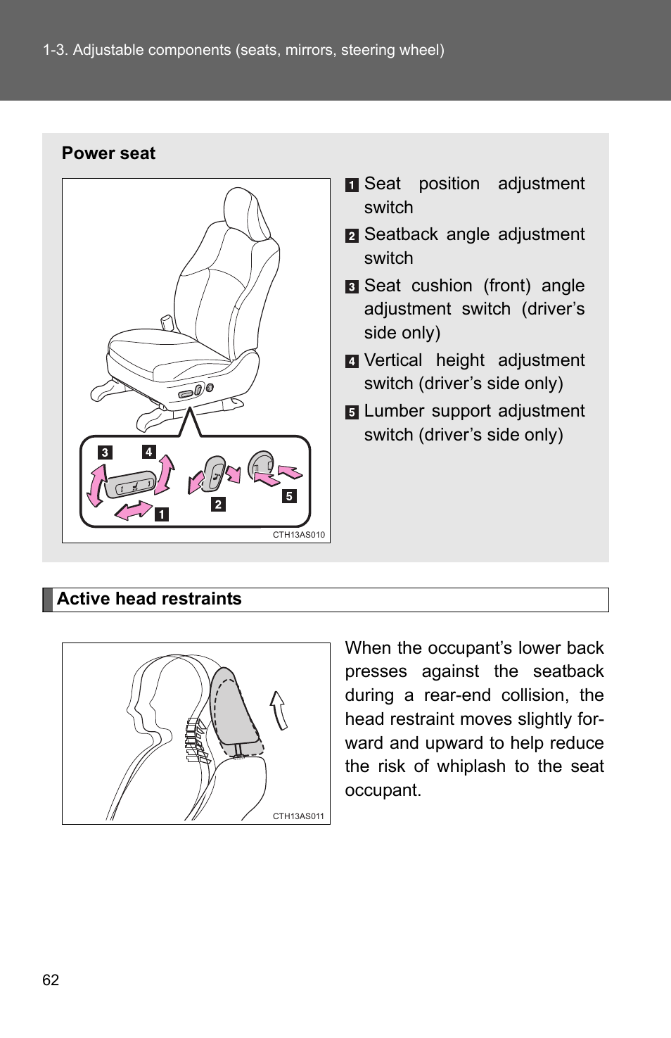 TOYOTA 2011 4Runner User Manual | Page 87 / 697