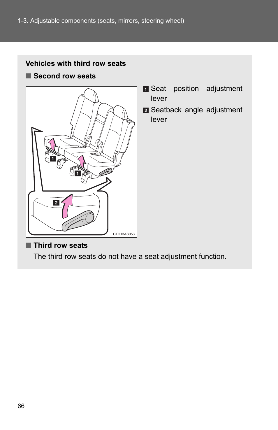 TOYOTA 2011 4Runner User Manual | Page 91 / 697