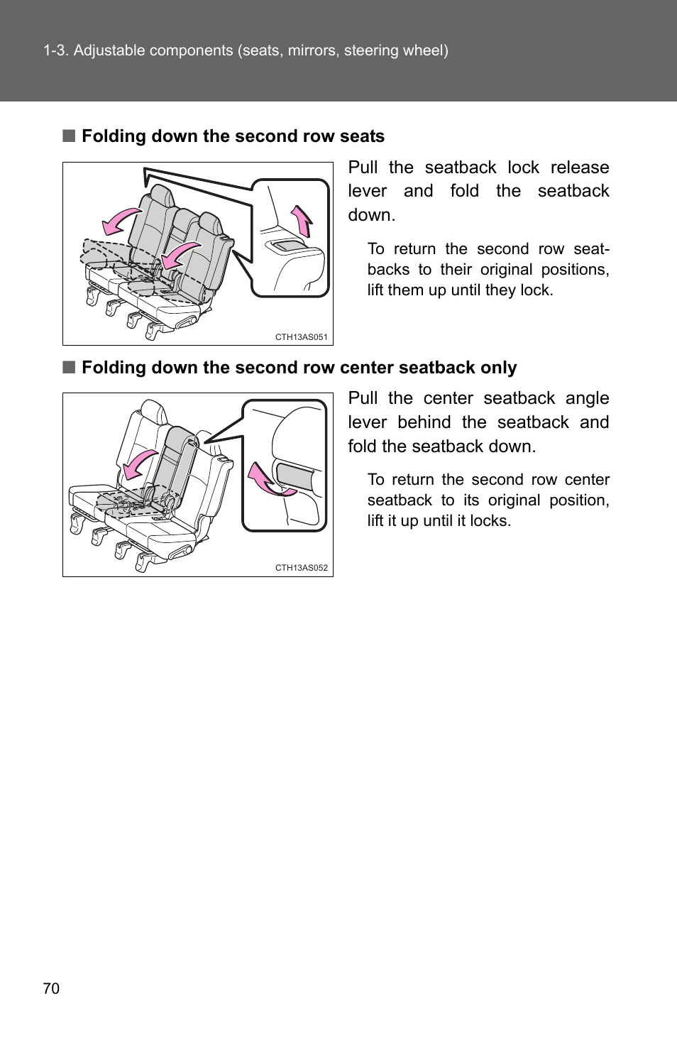 TOYOTA 2011 4Runner User Manual | Page 95 / 697