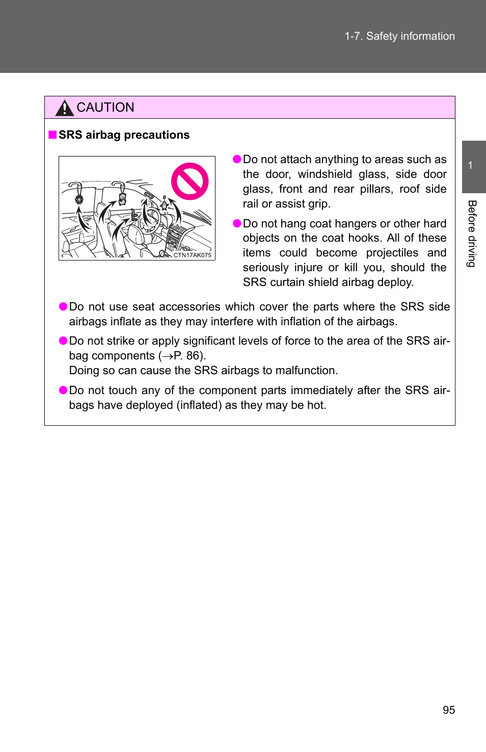 TOYOTA 2011 Corolla User Manual | Page 119 / 524