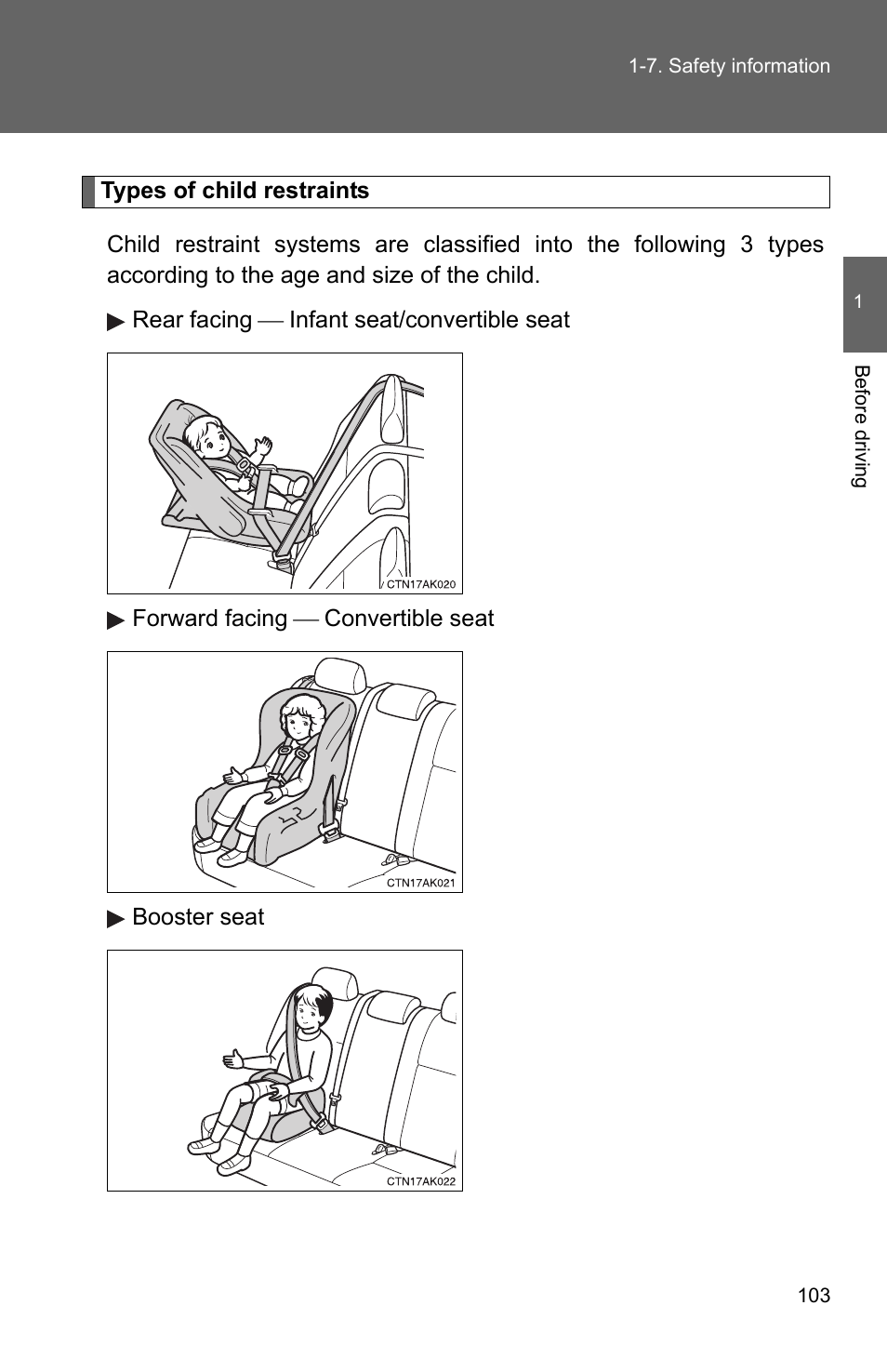 TOYOTA 2011 Corolla User Manual | Page 127 / 524