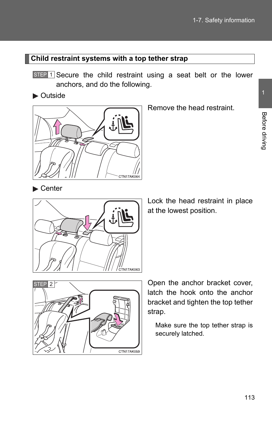 TOYOTA 2011 Corolla User Manual | Page 137 / 524