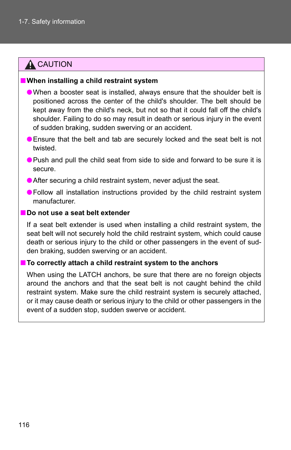 TOYOTA 2011 Corolla User Manual | Page 140 / 524