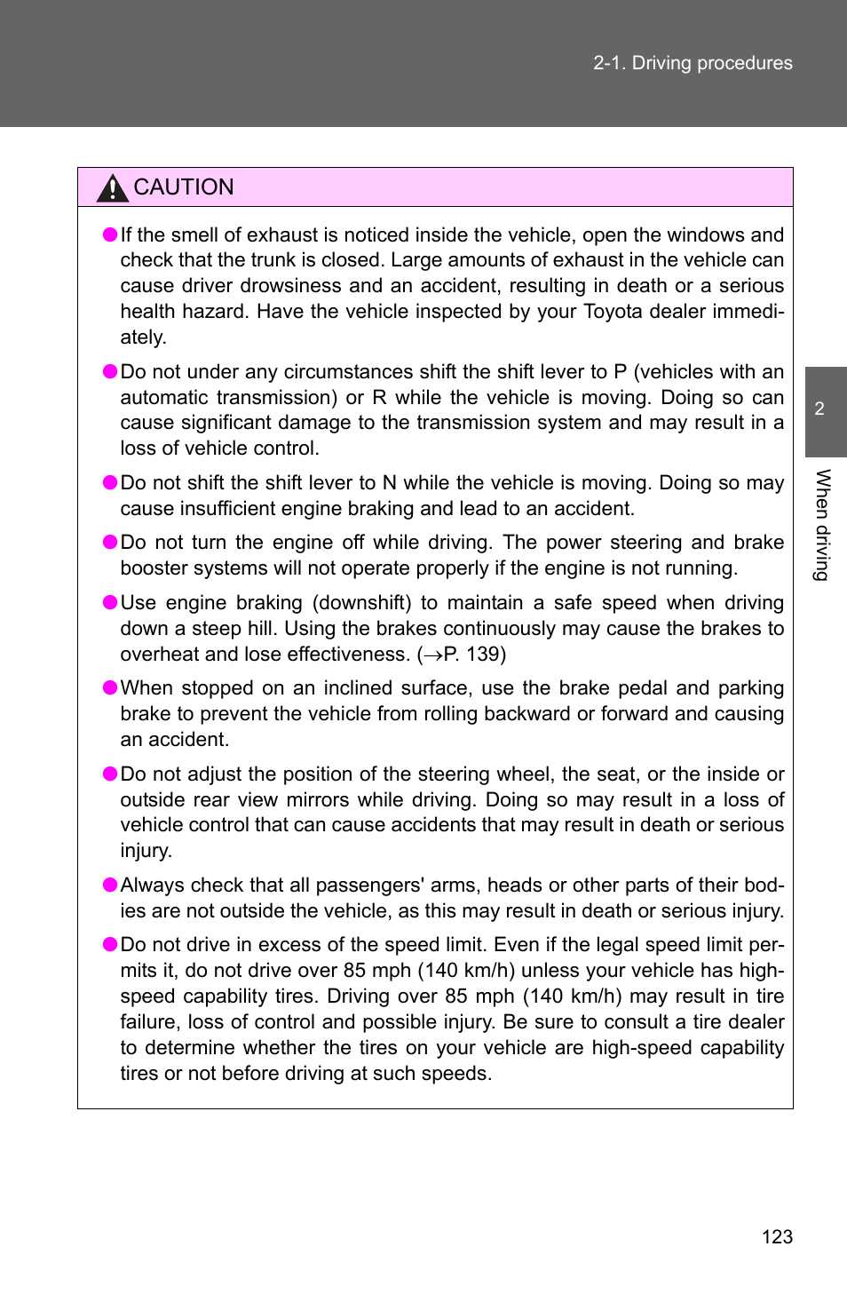 TOYOTA 2011 Corolla User Manual | Page 146 / 524