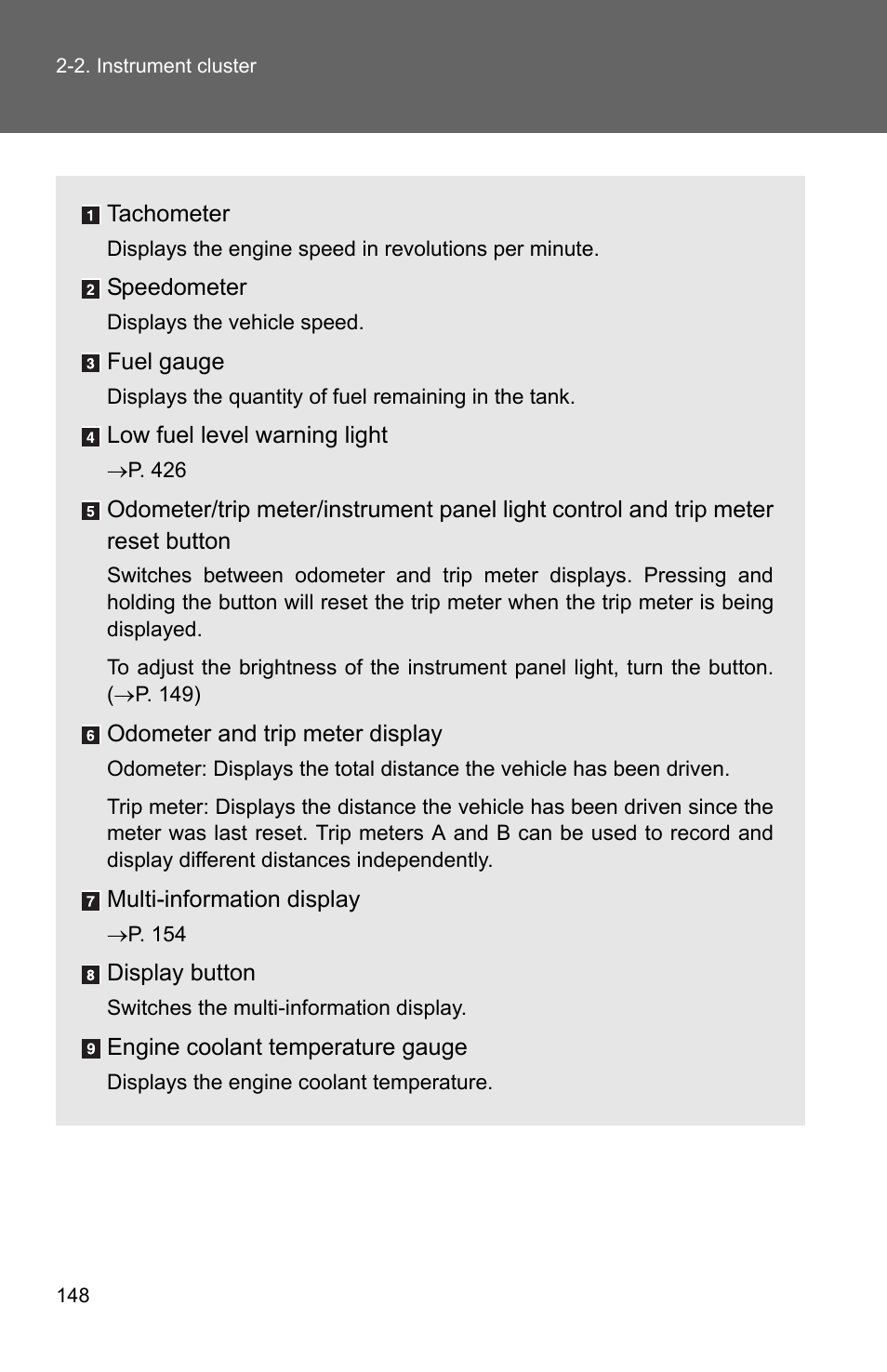 TOYOTA 2011 Corolla User Manual | Page 171 / 524