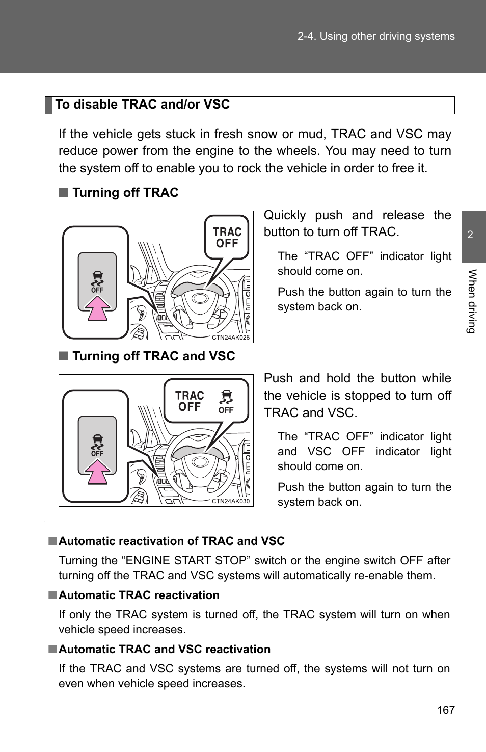 TOYOTA 2011 Corolla User Manual | Page 190 / 524
