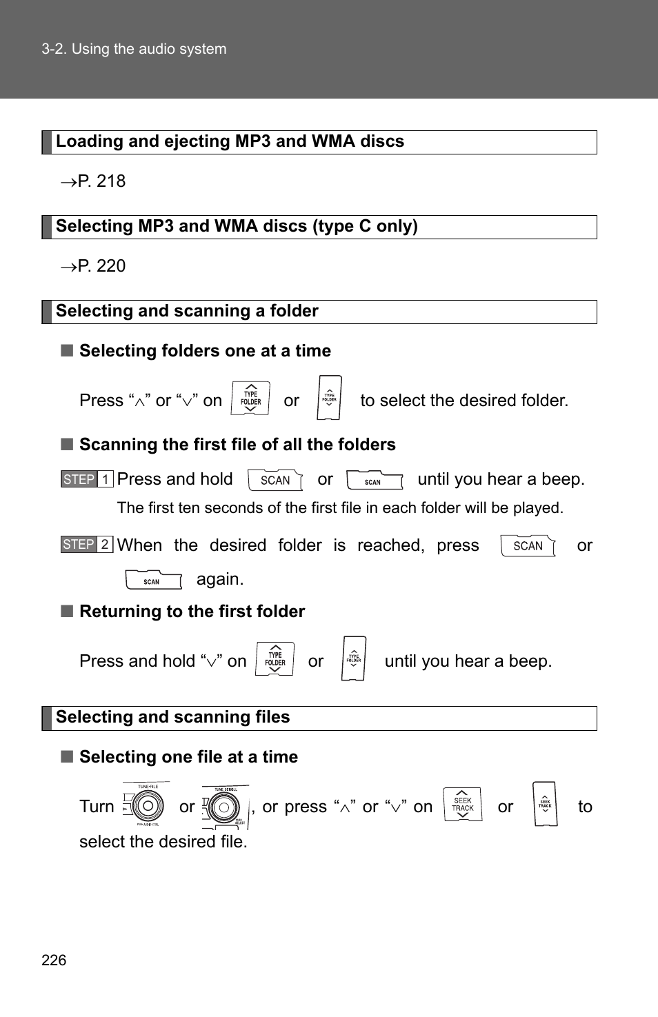 TOYOTA 2011 Corolla User Manual | Page 227 / 524
