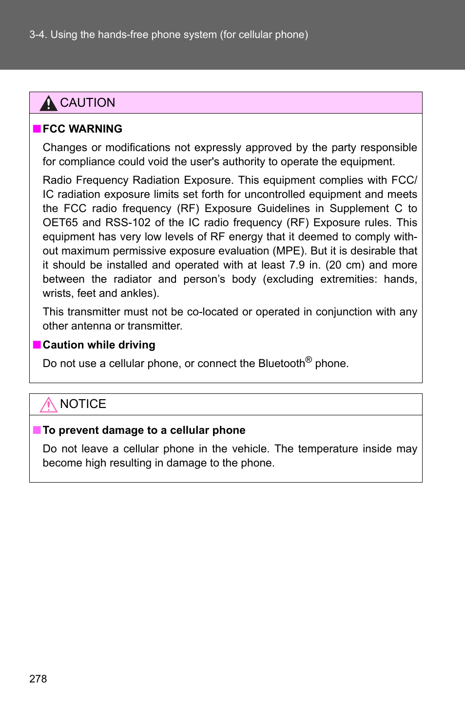 TOYOTA 2011 Corolla User Manual | Page 279 / 524