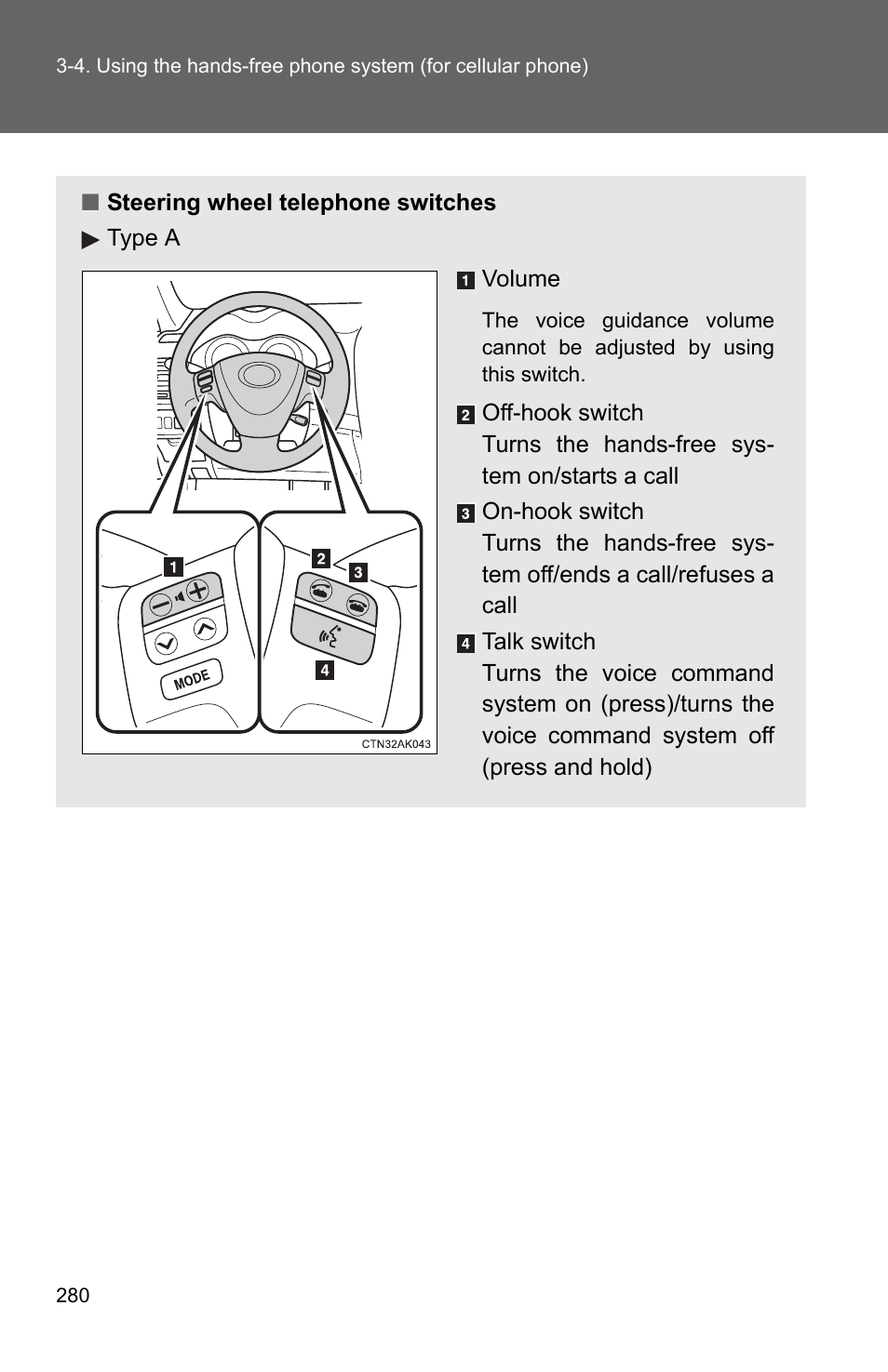 TOYOTA 2011 Corolla User Manual | Page 281 / 524