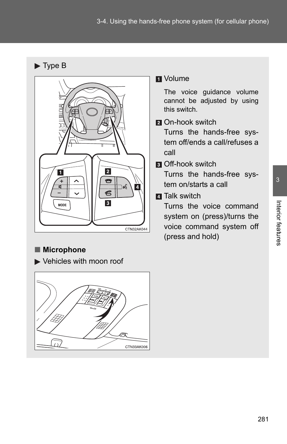 TOYOTA 2011 Corolla User Manual | Page 282 / 524