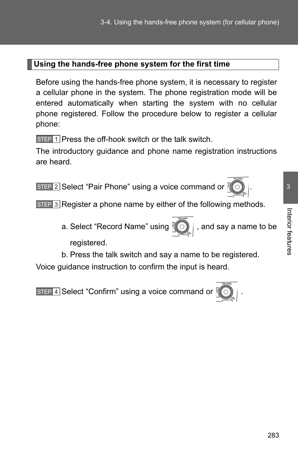 TOYOTA 2011 Corolla User Manual | Page 284 / 524