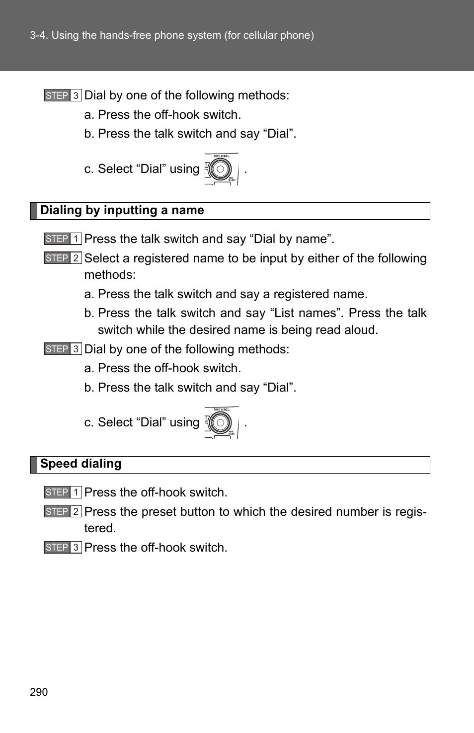 TOYOTA 2011 Corolla User Manual | Page 291 / 524