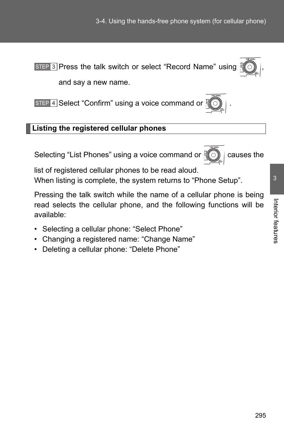 TOYOTA 2011 Corolla User Manual | Page 296 / 524